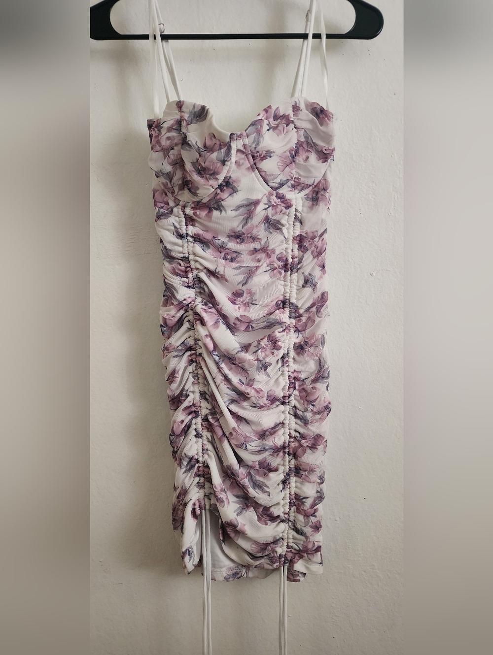 Floral Ruched Dress